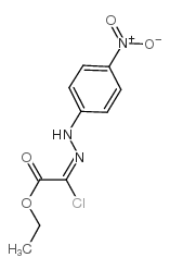 ethyl (2e)-chloro[(4-nitrophenyl)hydrazono]acetate Structure