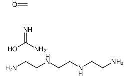 N'-[2-(2-aminoethylamino)ethyl]ethane-1,2-diamine,formaldehyde,urea Structure