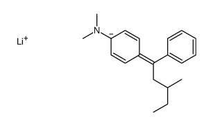 lithium,N,N-dimethyl-4-(3-methyl-1-phenylpentyl)aniline Structure