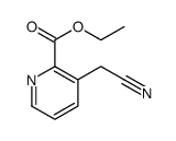ethyl 3-(cyanomethyl)picolinate Structure