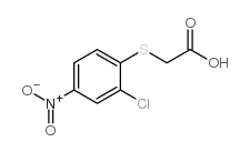 2-[(2-氯-4-硝基苯基)磺酰基]乙酸结构式