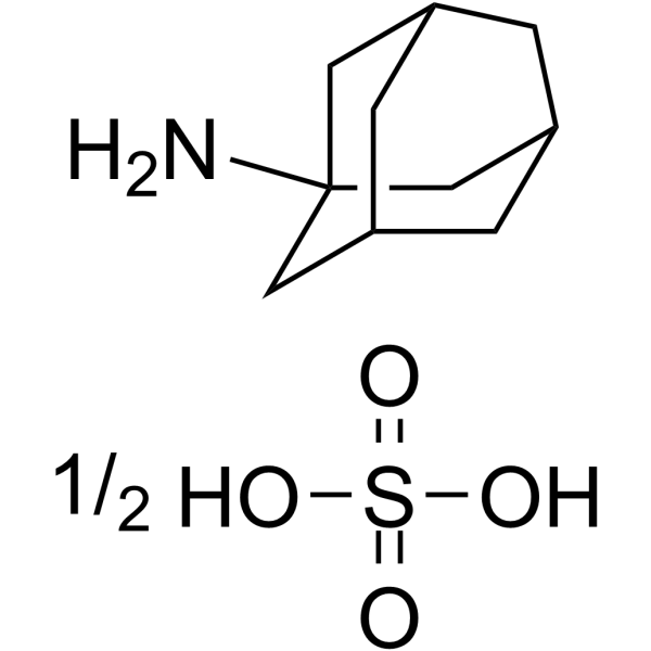 1-Adamantanamine sulfate (2:1) Structure