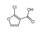 2-chlorofuran-3-carboxylic acid Structure