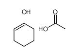 acetic acid,cyclohexen-1-ol Structure