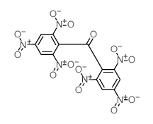 bis(2,4,6-trinitrophenyl)methanone结构式