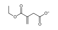 3-ethoxycarbonylbut-3-enoate结构式