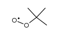 tert-butyl hydroperoxide radical Structure