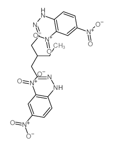 N-[[5-[(2,4-dinitrophenyl)hydrazinylidene]-3-ethyl-pentylidene]amino]-2,4-dinitro-aniline结构式