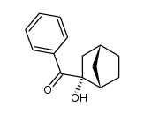 endo-2-Hydroxy-exo-2-benzoylbicyclo[2.2.1]heptan Structure