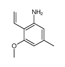 Benzenamine, 2-ethenyl-3-methoxy-5-methyl- (9CI) picture