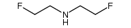 bis(2-fluoroethyl)amine Structure