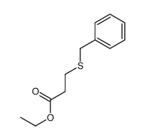 ethyl 3-benzylsulfanylpropanoate结构式