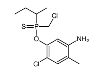 5-[butan-2-yl(chloromethyl)phosphinothioyl]oxy-4-chloro-2-methylaniline结构式