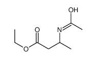 ethyl 3-acetamidobutanoate结构式