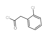 2-氯苯基乙酰氯结构式