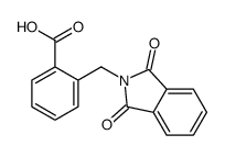 2-[(1,3-Dioxo-1,3-dihydro-2H-isoindol-2-yl)methyl]benzoic acid structure