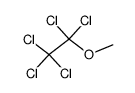methyl-pentachloroethyl ether Structure