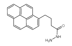 1-芘丁酰肼结构式