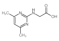 [甲基(嘧啶-2-基)氨基]乙酸结构式