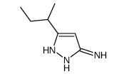 5-butan-2-yl-1H-pyrazol-3-amine Structure