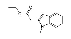 ethyl 2-(1-methylindol-2-yl)acetate Structure