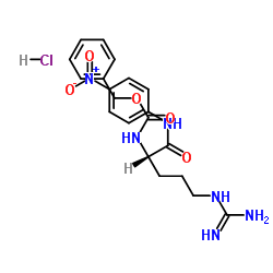 Z-L-精氨酸PNA盐酸盐结构式
