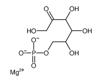 d-Fructose, 6-(dihydrogen phosphate), magnesium salt (1:1) structure