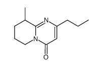 9-methyl-2-propyl-6,7,8,9-tetrahydro-pyrido[1,2-a]pyrimidin-4-one Structure