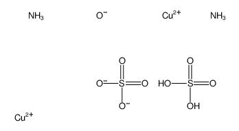 Sulfuric acid ammonium copper salt结构式