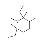 2,6-diethyl-1,2,3,6-tetramethylpiperidine Structure