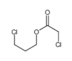 3-chloropropyl 2-chloroacetate Structure