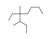 4-ethyl-3,4-dimethyloctane Structure