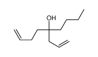 5-prop-2-enylnon-1-en-5-ol结构式