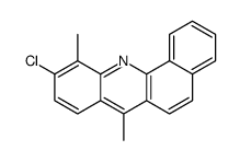10-Chloro-7,11-dimethylbenz[c]acridine结构式