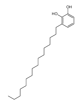 3-hexadecylbenzene-1,2-diol结构式