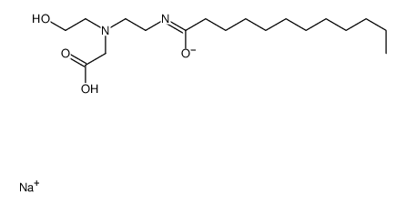sodium N-(2-hydroxyethyl)-N-[2-[(1-oxododecyl)amino]ethyl]glycinate picture
