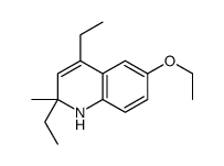 6-ethoxy-2,4-diethyl-2-methyl-1H-quinoline Structure