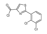 2-(2,3-二氯苯基)-1,3-噻唑-4-羰酰氯结构式