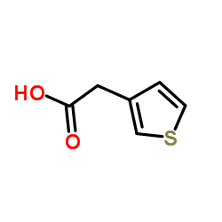 3-Thienylacetic acid Structure