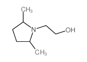 2-(2,5-dimethylpyrrolidin-1-yl)ethanol结构式