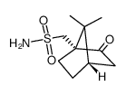 (1R)-10-樟脑磺酰胺结构式