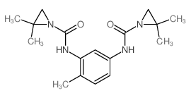 1-Aziridinecarboxamide,N,N'-(4-methyl-m-phenylene)bis[2,2-dimethyl- (8CI) Structure