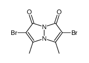 9,10-dioxa-syn-(methyl,bromo)bimane Structure