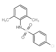 4-chloro-N-(2,6-dimethylphenyl)benzenesulfonamide Structure