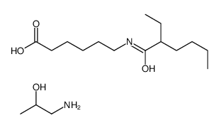 1-aminopropan-2-ol,6-(2-ethylhexanoylamino)hexanoic acid结构式