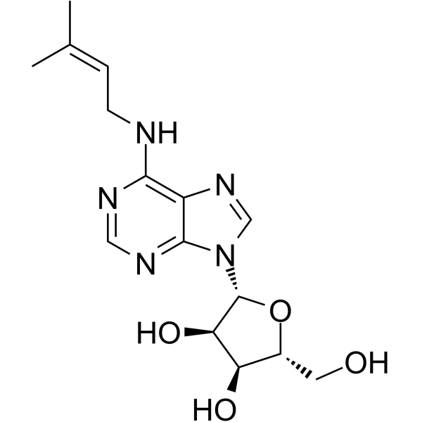 N6-Isopentenyladenosine Structure