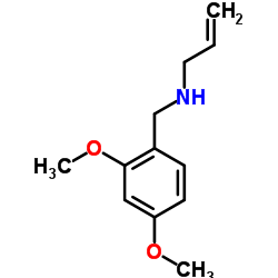 [(2,4-dimethoxyphenyl)methyl](prop-2-en-1-yl)amine结构式