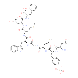 Cholecystokinin (26-33)结构式