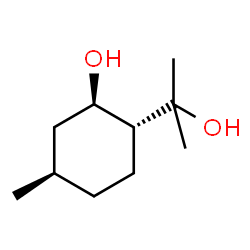 (1R,2R,5R)-2-(2-hydroxypropan-2-yl)-5-methyl-cyclohexan-1-ol Structure