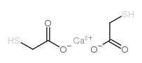 Calcium thioglycolate Structure